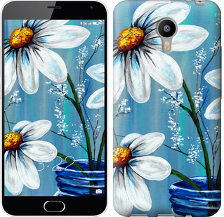 

Чехол Красивые арт-ромашки для Meizu M2 Note 323818