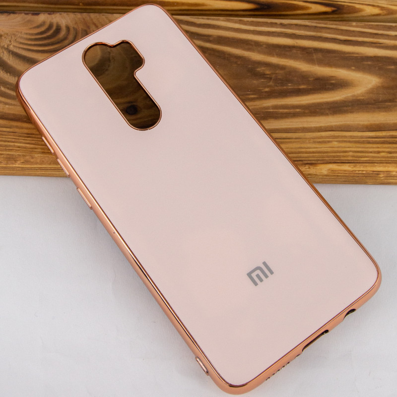 Фото TPU чехол Matte LOGO для Xiaomi Redmi Note 8 Pro (Розовый / Rose Gold) на vchehle.ua