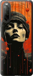 

Чехол Абстрактный портрет v2 для Sony Xperia 10 II 1631278