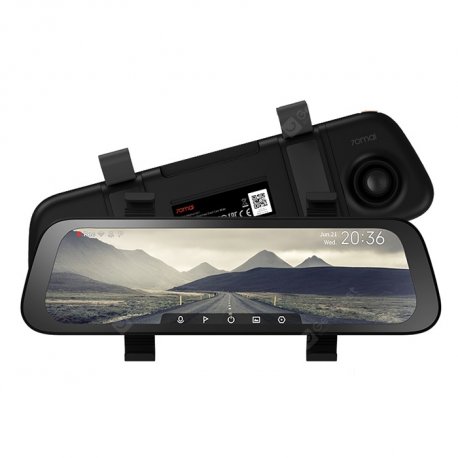 Видеорегистратор Xiaomi 70Mai Rearview Dash Cam Wide (Midrive D07) (Черный)