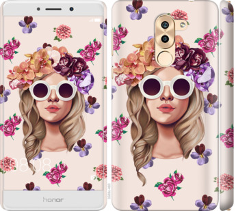 

Чохол Дівчина з квітами v2 на Huawei GR5 2017 924196