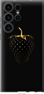 Чехол Черная клубника для Samsung Galaxy S23 Ultra