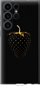 Чохол Чорна полуниця на Samsung Galaxy S23 Ultra