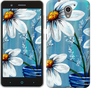 

Чохол Красиві арт-ромашки на ZTE A510 324704