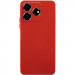 Чехол TPU GETMAN Liquid Silk Full Camera для ZTE Nubia V60 (Красный / Dark Red)