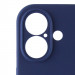 Купити Чохол Silicone Case Full Camera Protective (AA) на Apple iPhone 16 (6.1") (Синій / Deep navy) на vchehle.ua