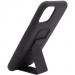 Фото Уценка Чехол Silicone Case Hand Holder для Apple iPhone 11 Pro Max (6.5") (Эстетический дефект / Черный / Black) на vchehle.ua