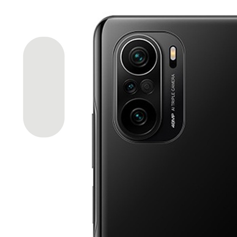 Гибкое защитное стекло 0.18mm на камеру (тех.пак) для Xiaomi K40/K40 Pro/K40 Pro+/Poco F3/Mi 11i
