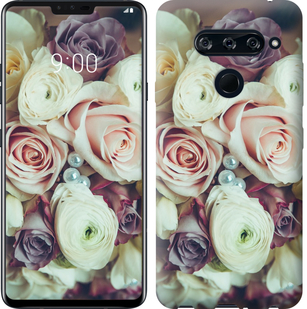 

Чехол Букет роз для LG V40 ThinQ 689527
