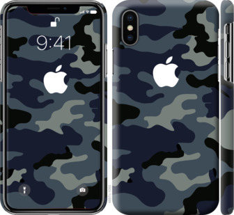 

Чехол Камуфляж 1 для iPhone X (5.8") 928774