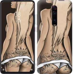 

Чехол Девушка с татуировкой для Oppo A9 (2020) 918388