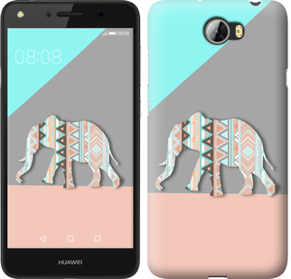 

Чехол Узорчатый слон для Huawei Y5 II 224831