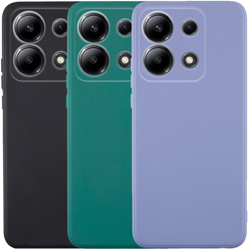 Силіконовий чохол Candy Full Camera на Xiaomi Redmi Note 13 Pro 4G / Poco M6 Pro 4G