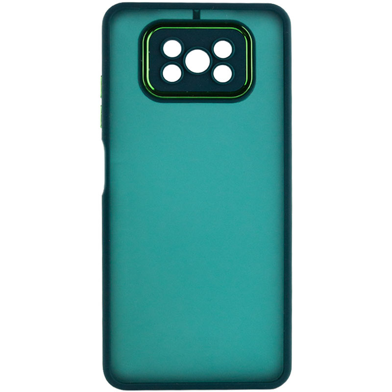 Фото TPU+PC чехол Accent для Xiaomi Poco X3 NFC / Poco X3 Pro (Green) на vchehle.ua