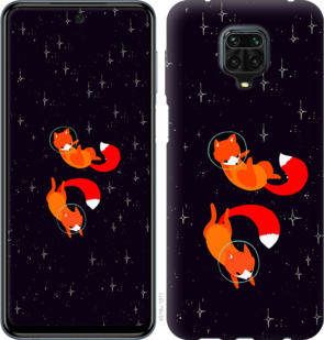 

Чехол Лисички в космосе для Xiaomi Redmi Note 9S 932807