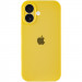 Фото Чохол Silicone Case Full Camera Protective (AA) на Apple iPhone 16 (6.1") (Жовтий / Yellow) на vchehle.ua