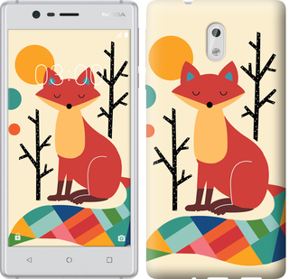 

Чехол Rainbow fox для Nokia 3 577141