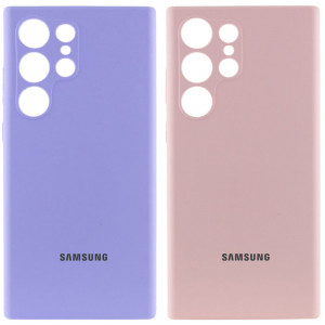 Чохол Silicone Cover Lakshmi Full Camera (AAA) with Logo на Samsung Galaxy S24 Ultra