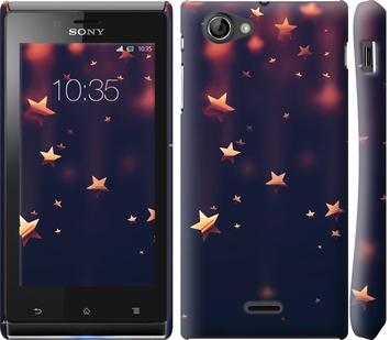

Чохол Падаючі зірки на Sony Xperia J ST26i 646101