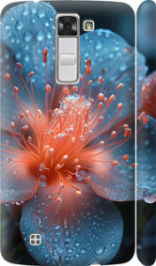 Чехол Роса на цветке для LG K8 K350E