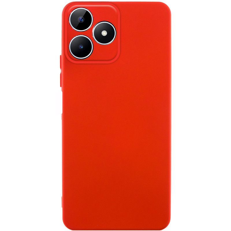 Чехол Silicone Cover Lakshmi Full Camera (AA) для Realme Note 50 5G (Красный / Red)