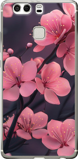 Чехол Пурпурная сакура для Huawei P9 Plus