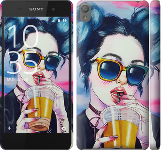 

Чехол Арт-девушка в очках для Sony Xperia E5 F3311 247119