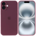 Фото Чохол Silicone Case Full Camera Protective (AA) на Apple iPhone 16 (6.1") (Бордовий / Plum) на vchehle.ua