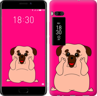 

Чехол Весёлый мопс для Meizu Pro 7 Plus 928465