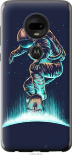 

Чехол Космонавт на скейтборде для Motorola Moto G7 704079