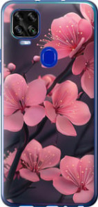 Чехол Пурпурная сакура для ZTE Blade V2020