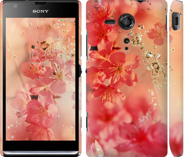 

Чохол Рожеві квіти на Sony Xperia SP M35H 324327