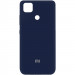 Чехол Silicone Cover My Color Full Protective (A) для Xiaomi Redmi 9C (Синий / Midnight blue)