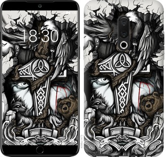 Чохол Тату Викинг для Meizu 15 Plus
