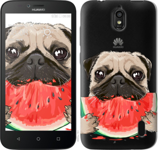 

Чохол Мопс і кавун на Huawei Ascend Y625 843900