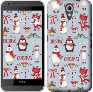 

Чехол Рождественский для HTC Desire 620G 924522