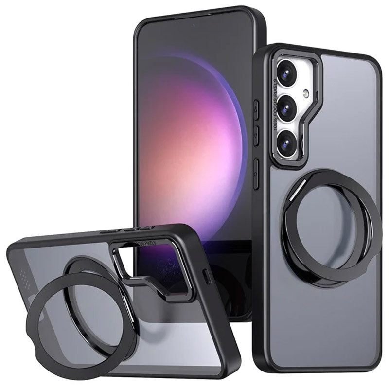 Чехол TPU+PC Aura Fold для Samsung Galaxy S24 FE (Black)