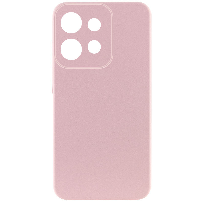 Чехол Silicone Cover Lakshmi Full Camera (AAA) для Motorola Edge 50 (Розовый / Pink Sand)