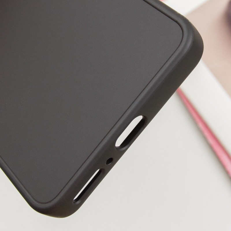 Заказать TPU чехол Bonbon Metal Style для Xiaomi Redmi Note 13 4G (Черный / Black) на vchehle.ua
