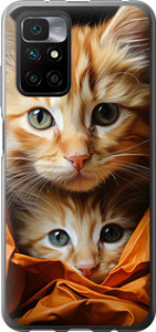 Чехол Котики 2 для Xiaomi Redmi 10