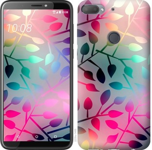 

Чехол Листья для HTC Desire 12 Plus 667273