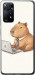 Чехол Funny Capybara CEO Working для Xiaomi Redmi Note 11