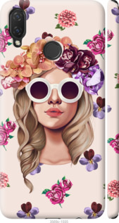 

Чохол Дівчина з квітами v2 для Huawei P Smart+ (nova 3i) 670899