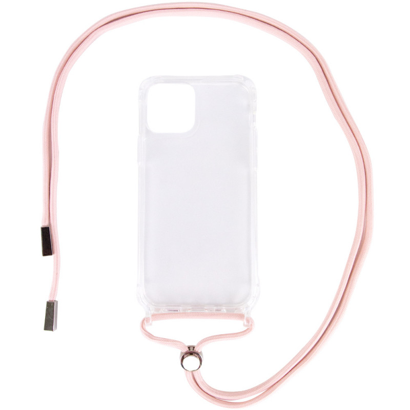 

Чехол TPU Crossbody Transparent для Apple iPhone 11 Pro (5.8") (Пудровый) 1100830