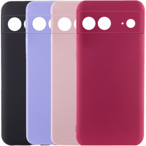 Чохол TPU GETMAN Liquid Silk Full Camera на Google Pixel 7