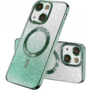 TPU чехол Delight case with Magnetic Safe с защитными линзами на камеру для Apple iPhone 13 (6.1")