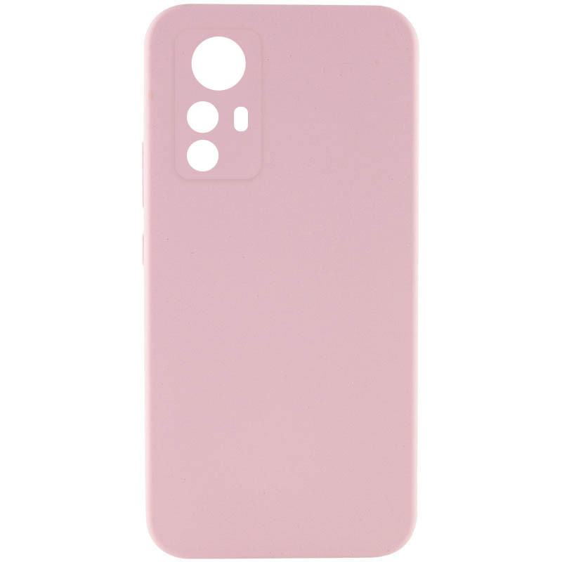 Чехол TPU GETMAN Liquid Silk Full Camera для Xiaomi Redmi Note 12S (Розовый / Pink Sand)