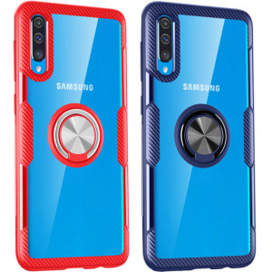 TPU+PC чехол Deen CrystalRing for Magnet (opp) для Samsung Galaxy A50 (A505F)