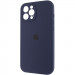 Фото Чехол Silicone Case Full Camera Protective (AA) для Apple iPhone 12 Pro Max (6.7") (Темно-синий / Midnight blue / PVH) в магазине vchehle.ua