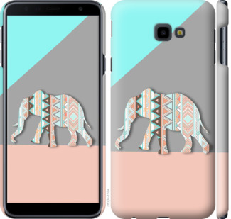 

Чехол Узорчатый слон для Samsung Galaxy J4 Plus 2018 692902